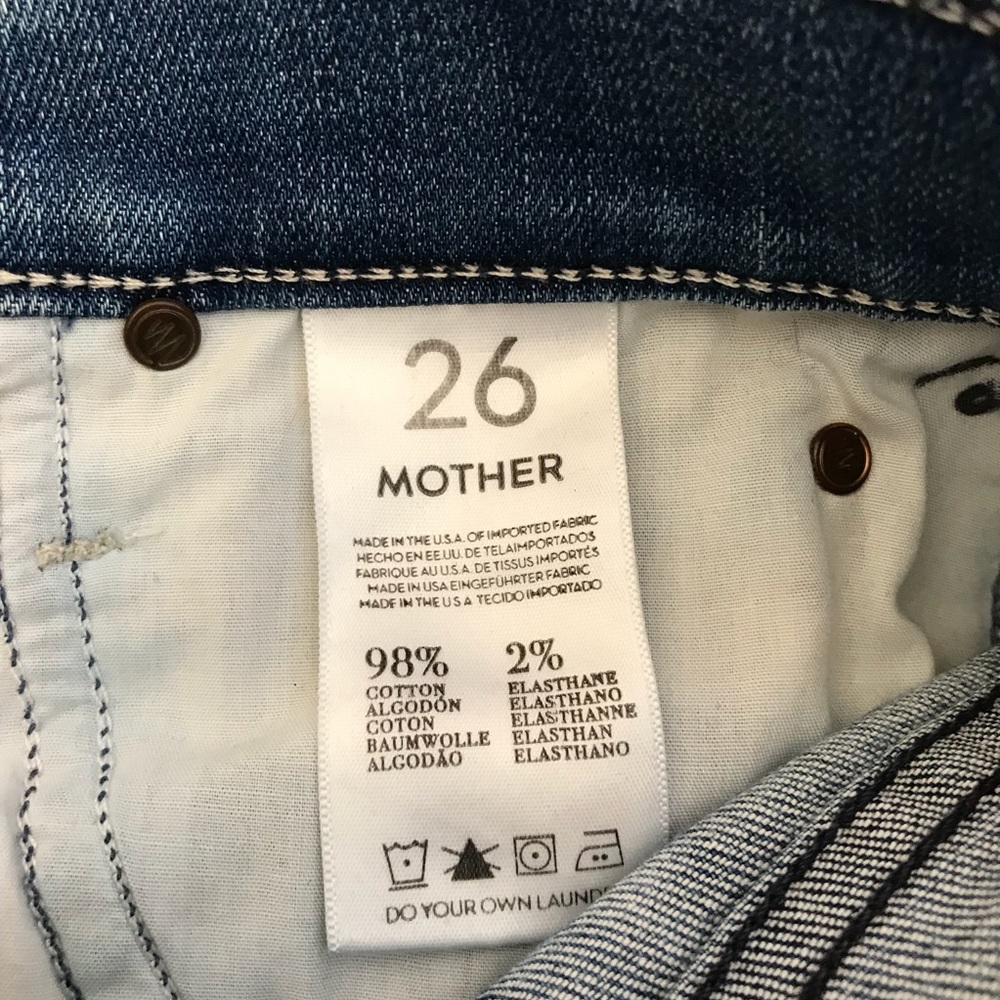 ❤️ SOLD ❤️ MOTHER THE RUNWAY GRAFFITI GIRL JEANS - Picture 8 of 8